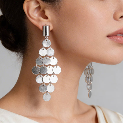 Modern Diamond Sequin Earrings - ZumBuys