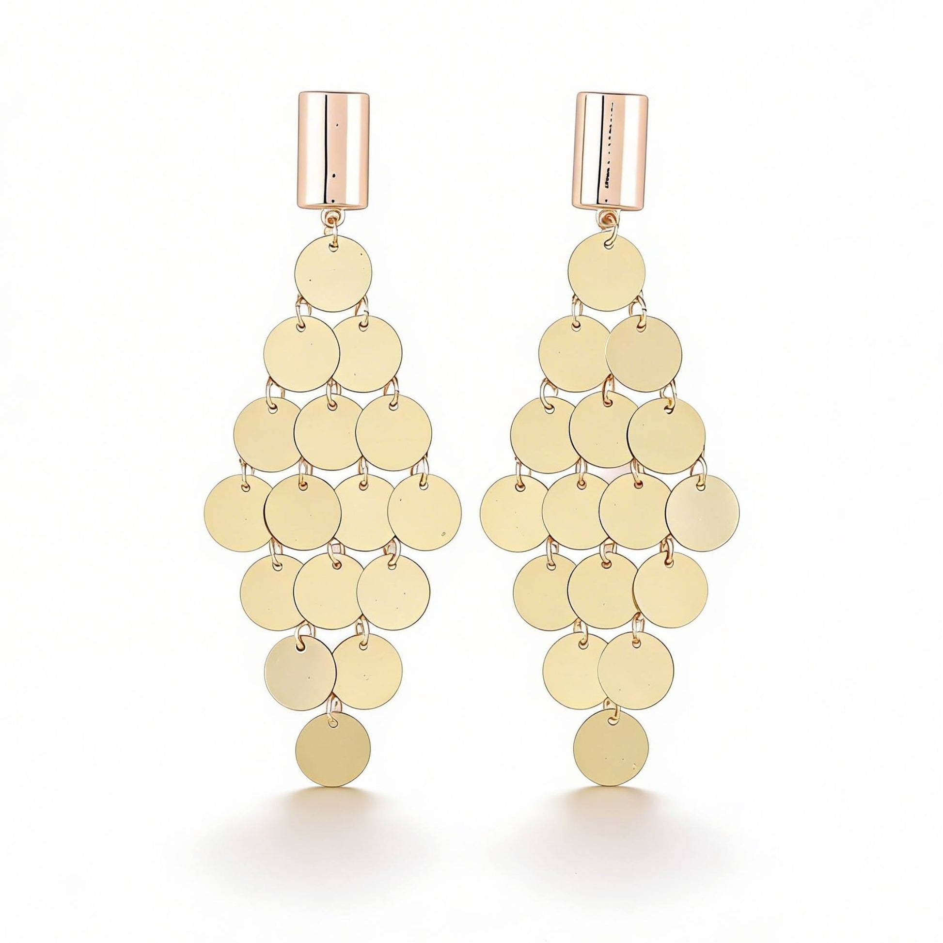 Modern Diamond Sequin Earrings - ZumBuys