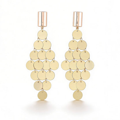 Modern Diamond Sequin Earrings - ZumBuys