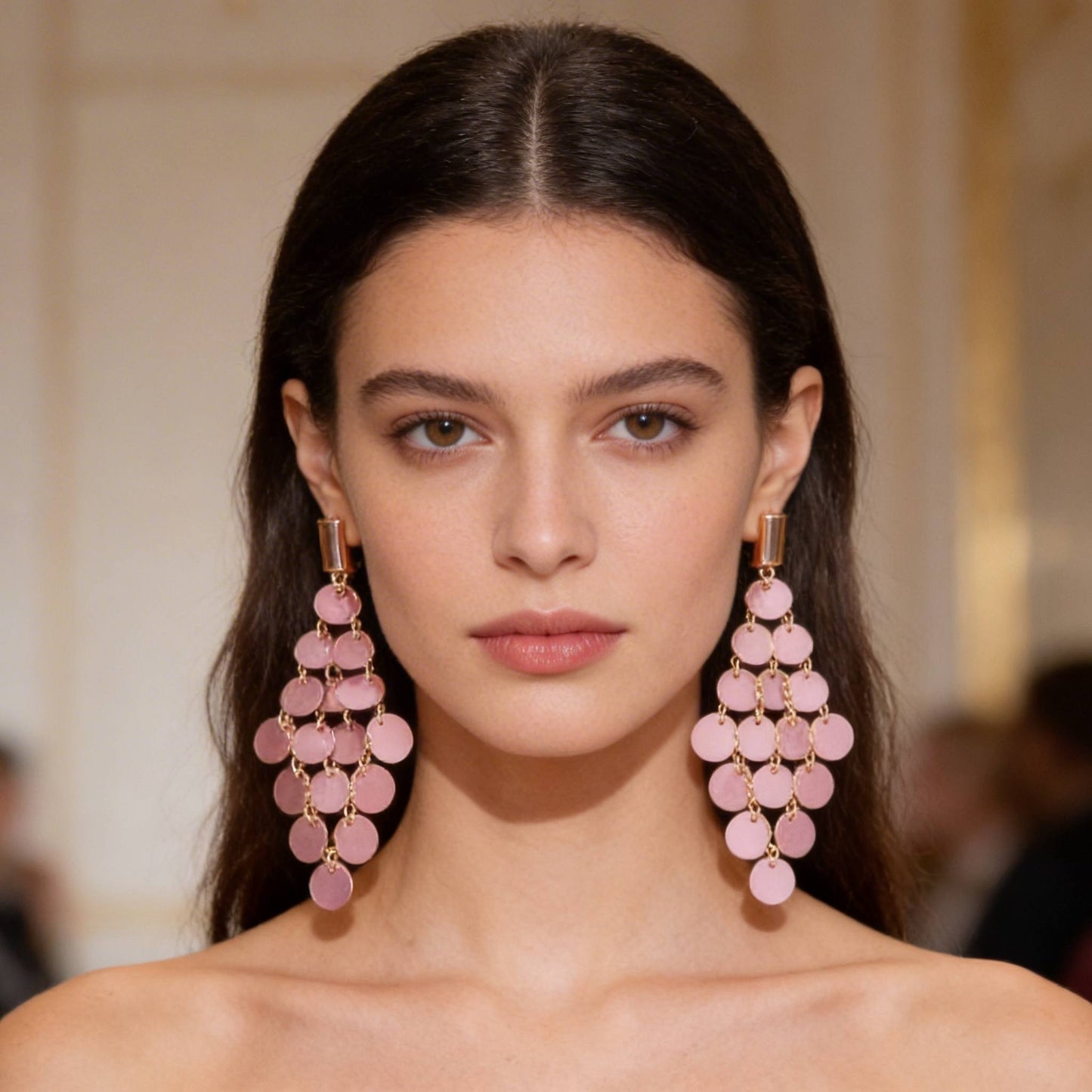 Modern Diamond Sequin Earrings - ZumBuys