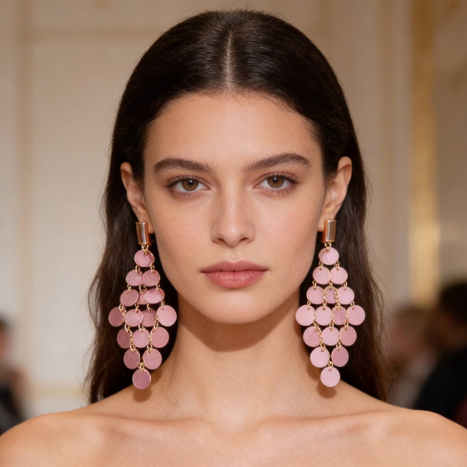 Modern Diamond Sequin Earrings - ZumBuys