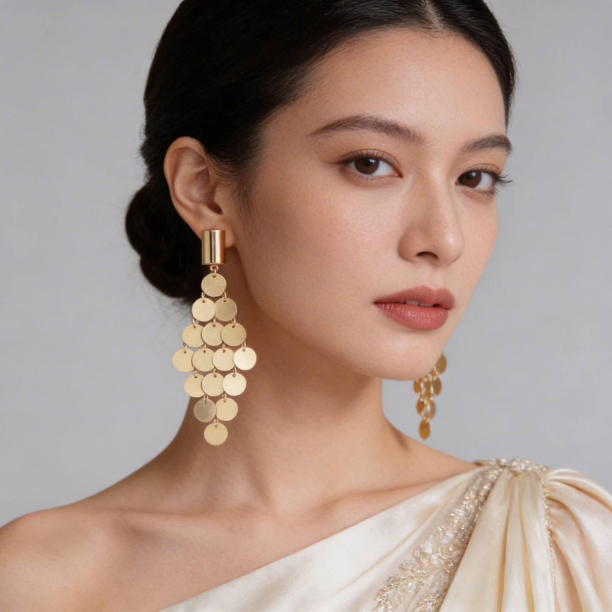 Modern Diamond Sequin Earrings - ZumBuys