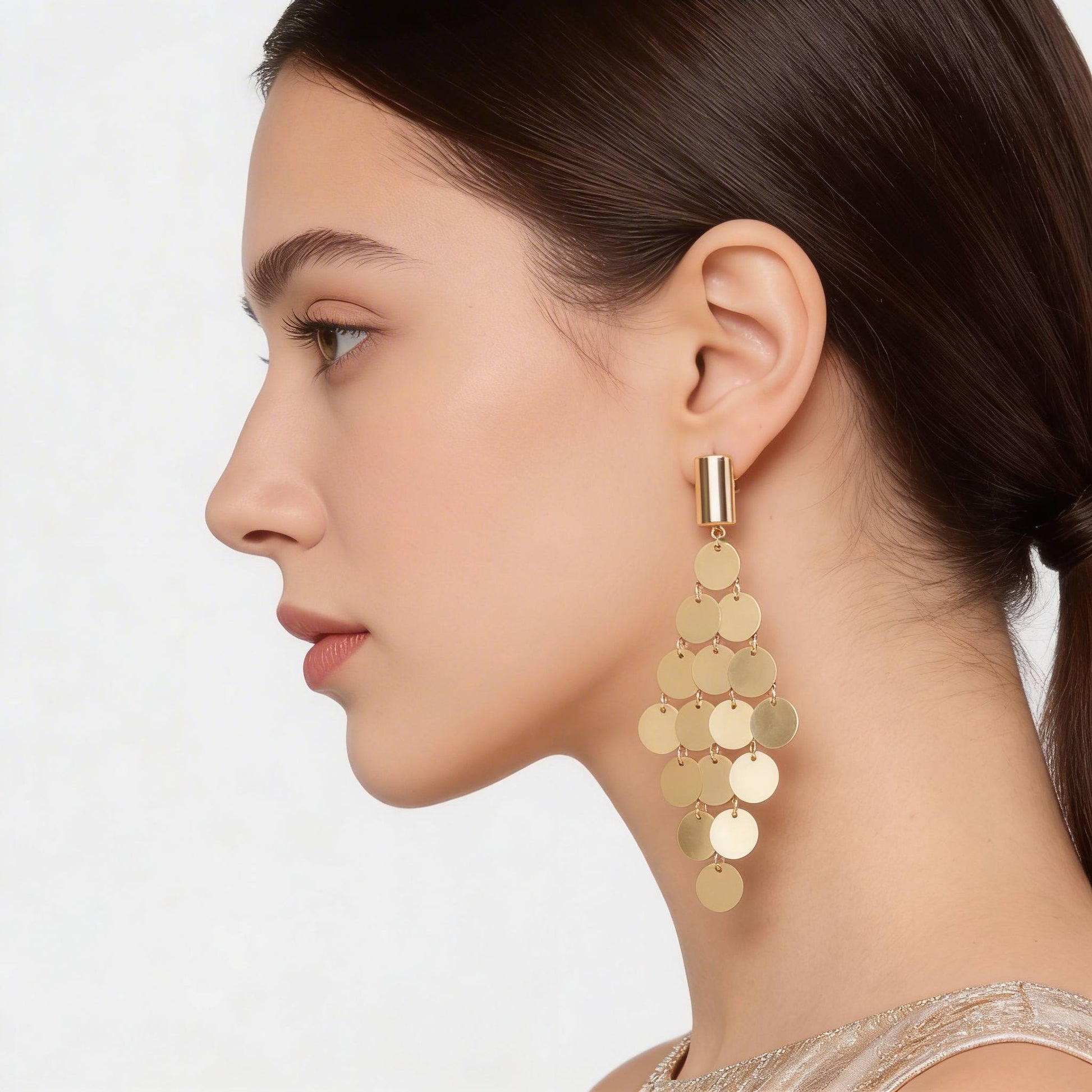 Modern Diamond Sequin Earrings - ZumBuys