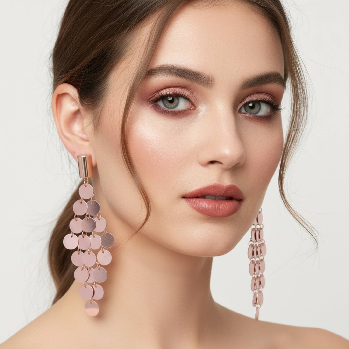 Modern Diamond Sequin Earrings - ZumBuys