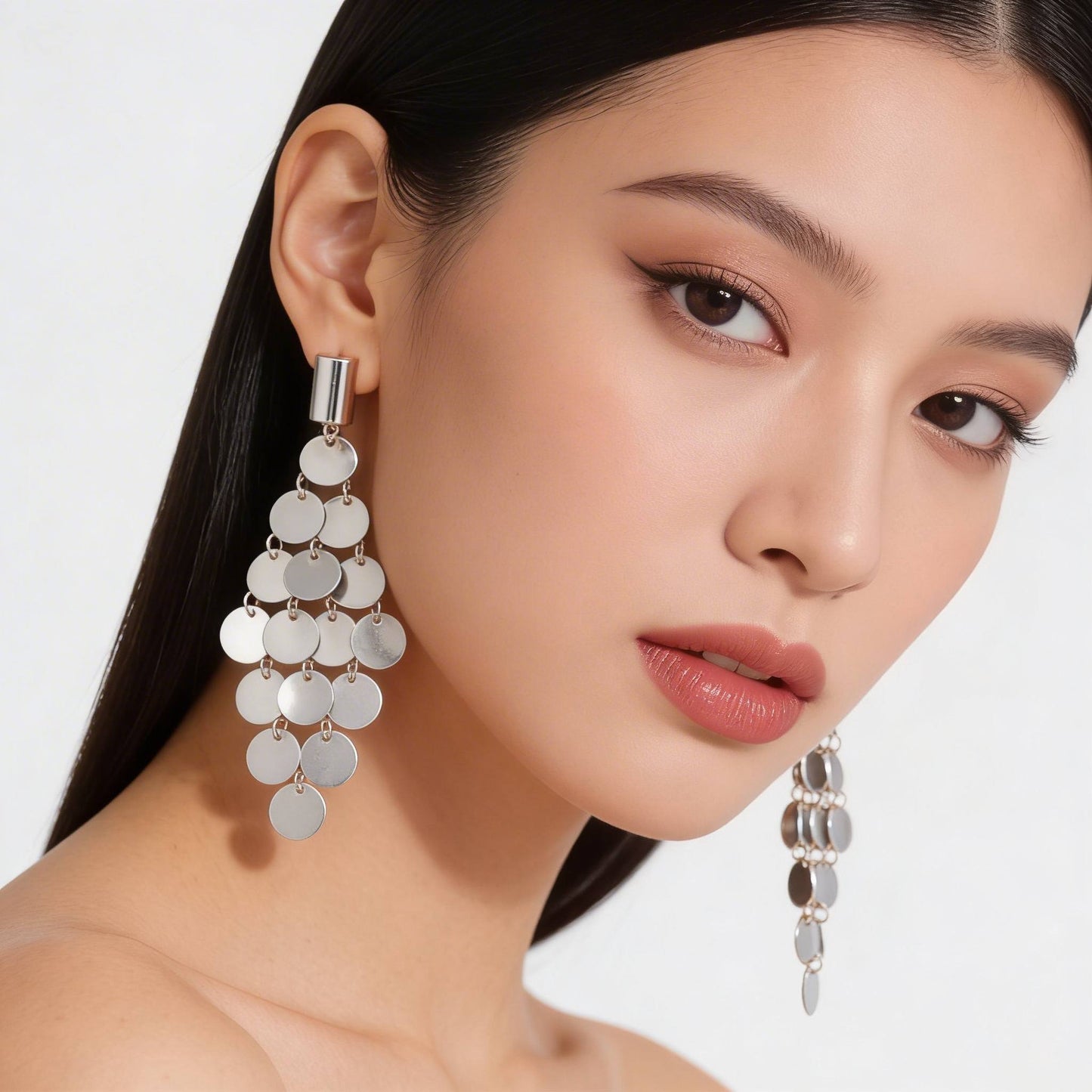 Modern Diamond Sequin Earrings - ZumBuys