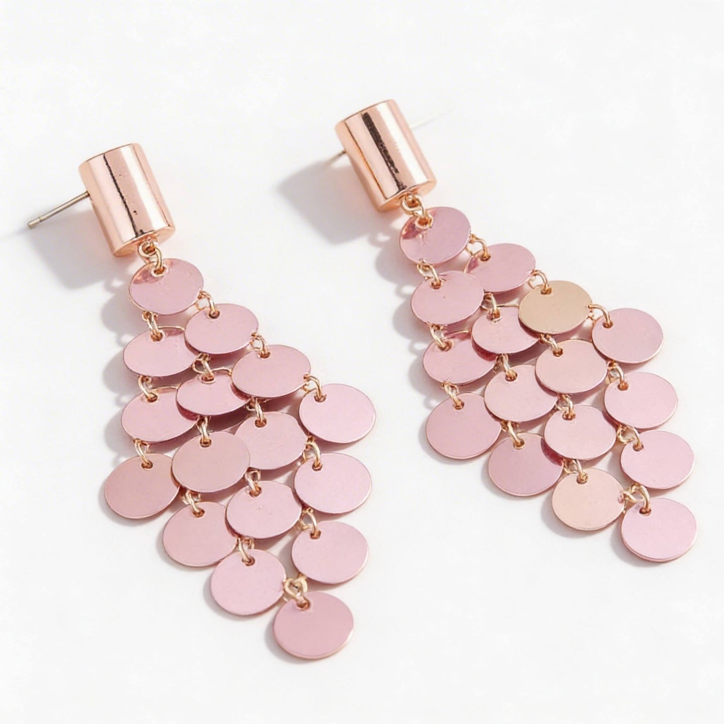 Modern Diamond Sequin Earrings - ZumBuys