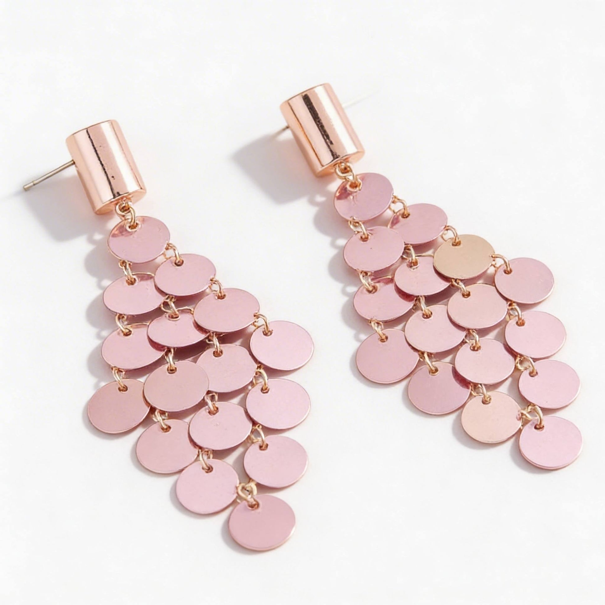 Modern Diamond Sequin Earrings - ZumBuys