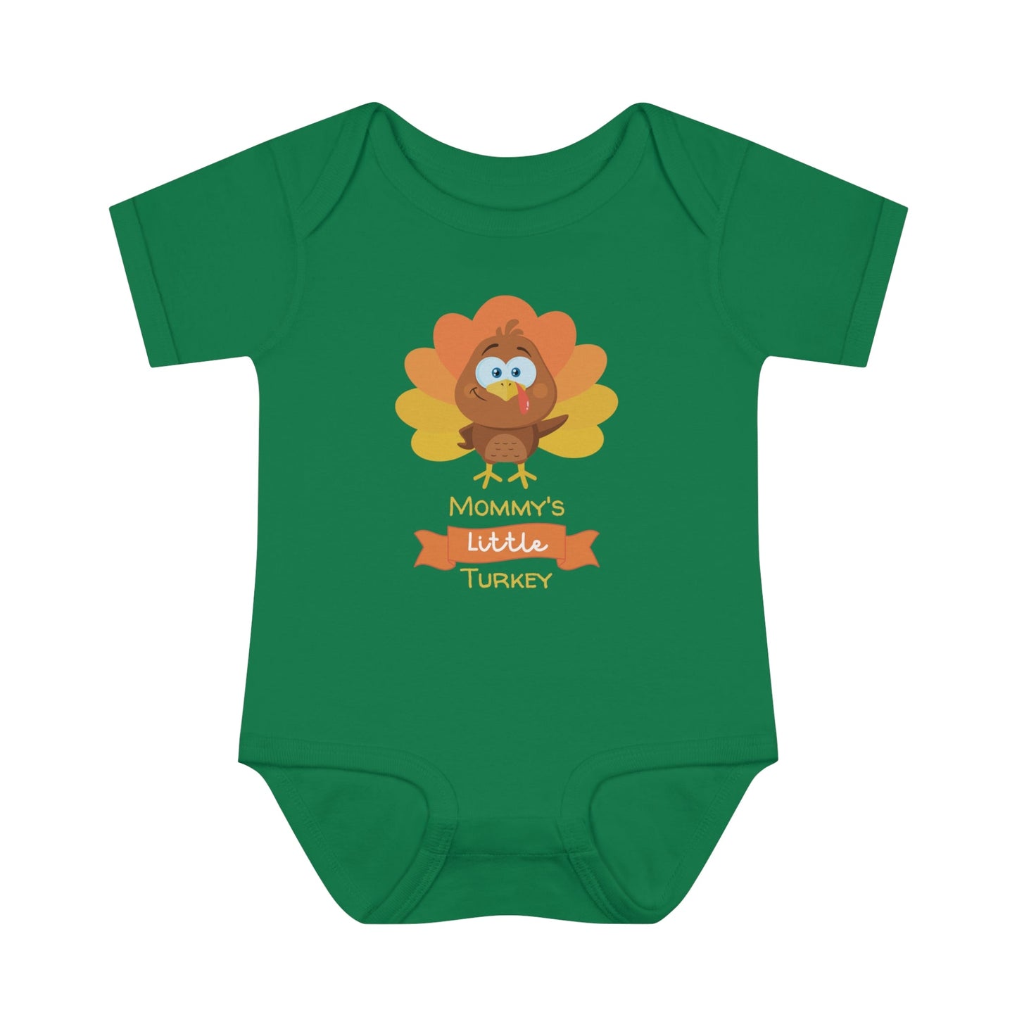 Moms Little Turkey Infant Baby Rib Bodysuit - ZumBuys