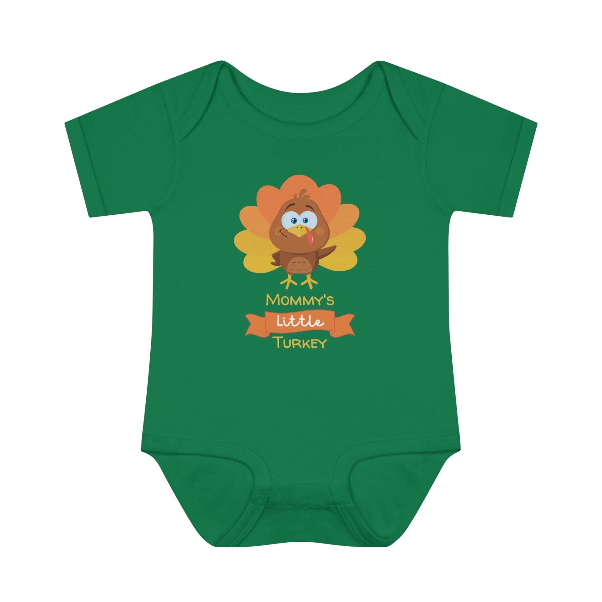 Moms Little Turkey Infant Baby Rib Bodysuit - ZumBuys