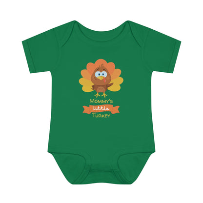 Moms Little Turkey Infant Baby Rib Bodysuit - ZumBuys