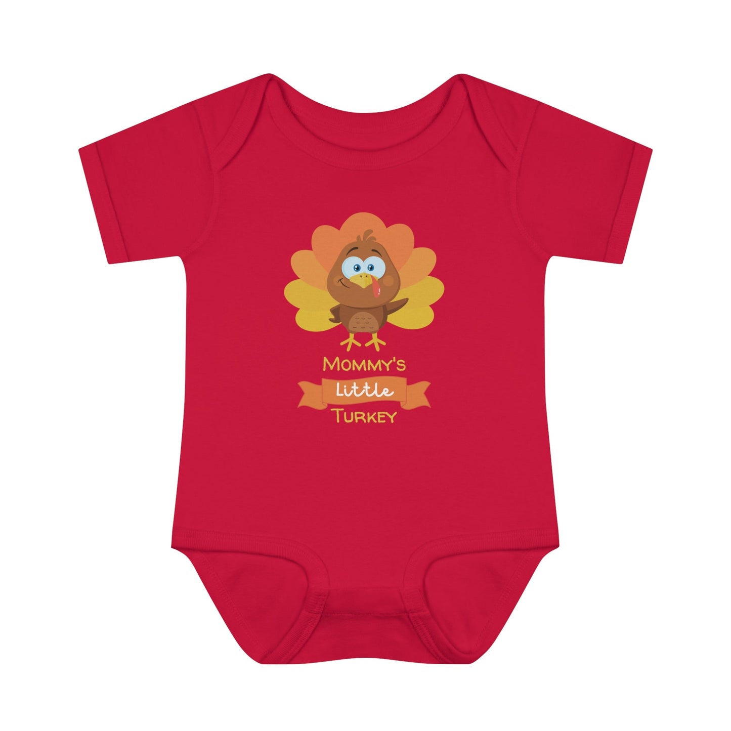 Moms Little Turkey Infant Baby Rib Bodysuit - ZumBuys