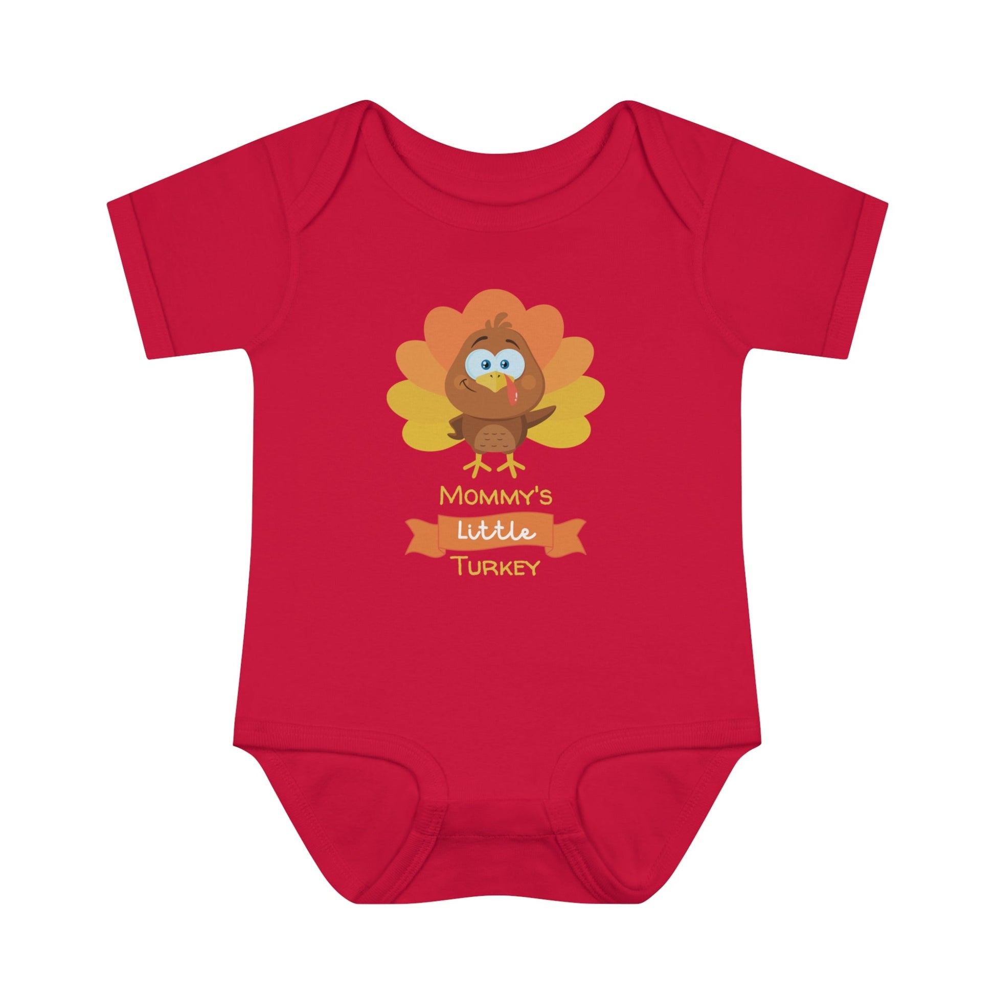 Moms Little Turkey Infant Baby Rib Bodysuit - ZumBuys