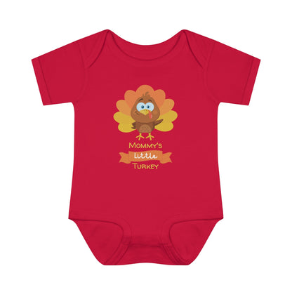 Moms Little Turkey Infant Baby Rib Bodysuit - ZumBuys