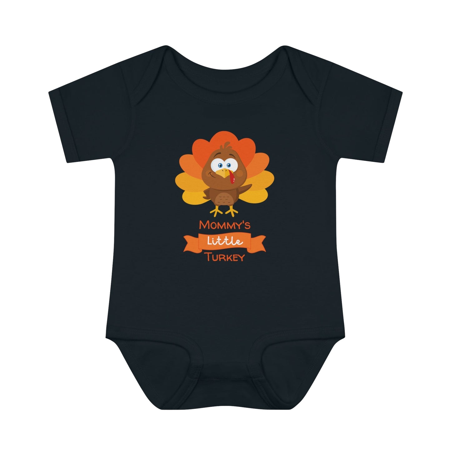 Moms Little Turkey Infant Baby Rib Bodysuit - ZumBuys