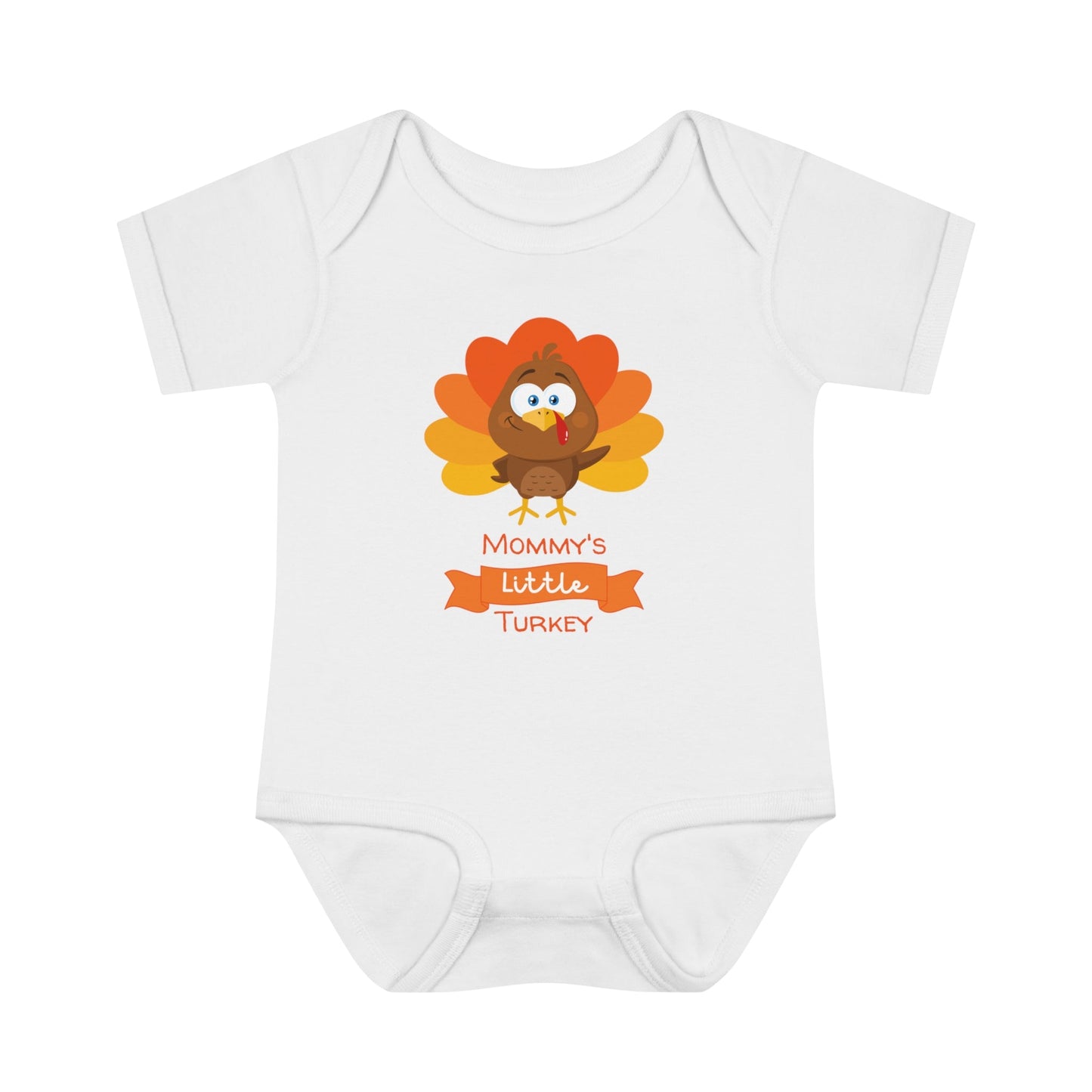 Moms Little Turkey Infant Baby Rib Bodysuit - ZumBuys