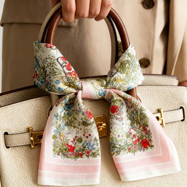 Multi Print Bandana Scarf for Women | Floral & Geometric Chic Lightweight Accessory - ZumBuys