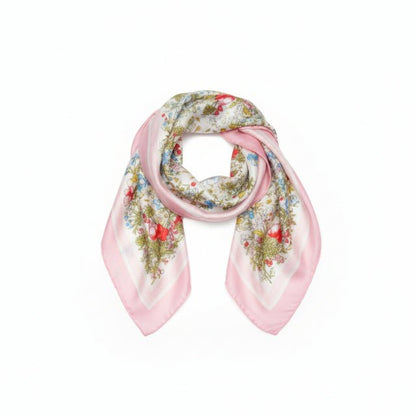 Multi Print Bandana Scarf for Women | Floral & Geometric Chic Lightweight Accessory - ZumBuys