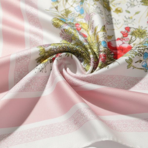 Multi Print Bandana Scarf for Women | Floral & Geometric Chic Lightweight Accessory - ZumBuys