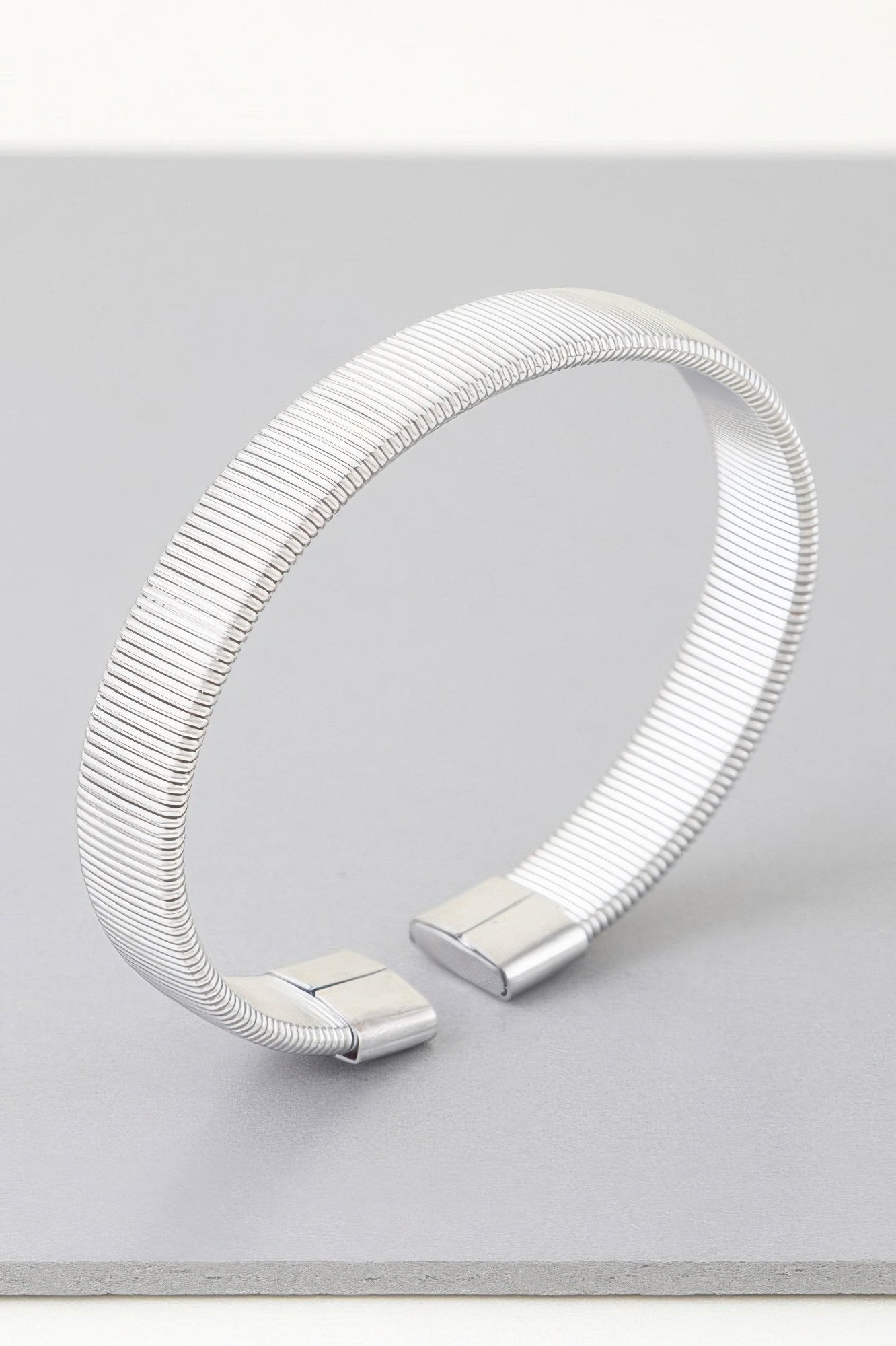 Multi Ribbed Cuff Bracelet - ZumBuys