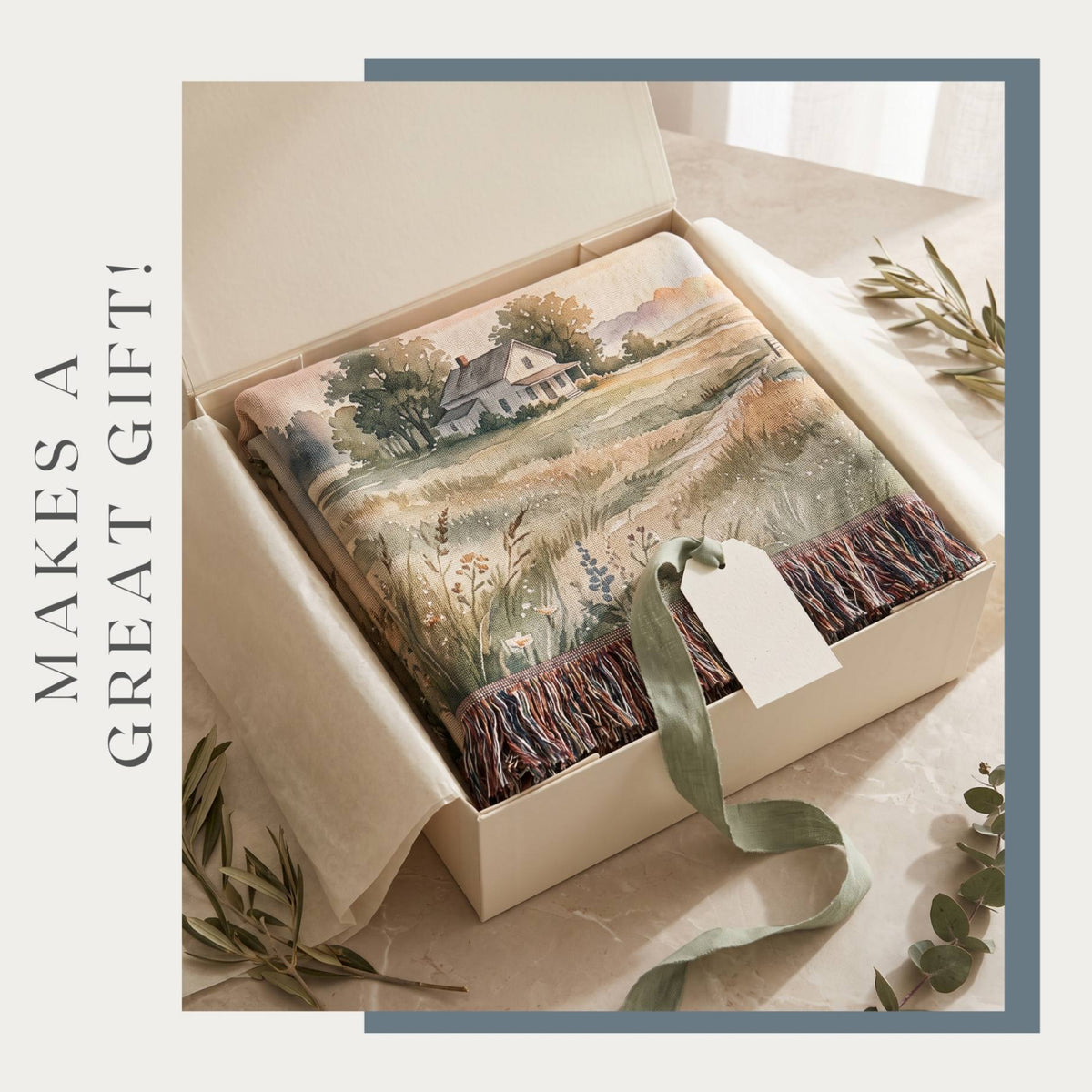 New Every Morning Woven Blanket - ZumBuys