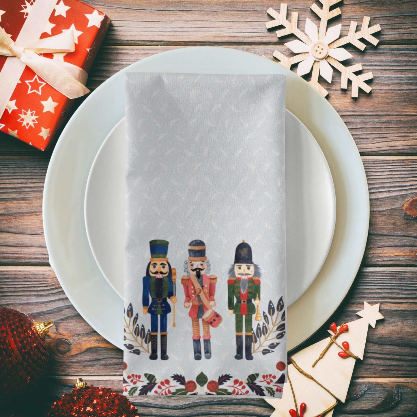 Nutcracker Cadence Cloth Napkins (4PK) - ZumBuys