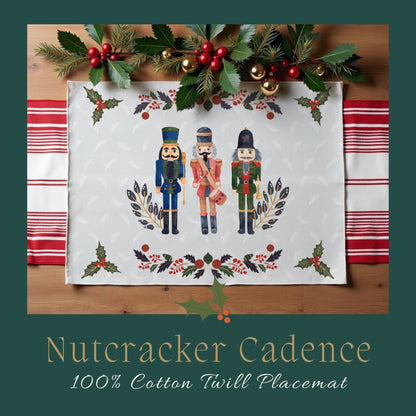 Nutcracker Cadence Placemat, 2pc - ZumBuys