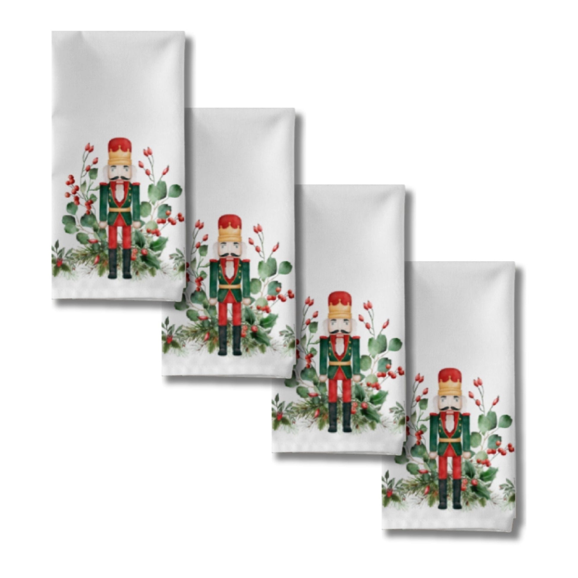 Nutcracker Cheer Cloth Napkins (4PK) - ZumBuys