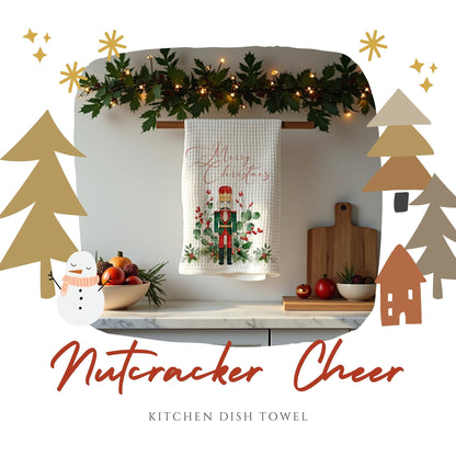 Nutcracker Cheer Dish Towels - ZumBuys