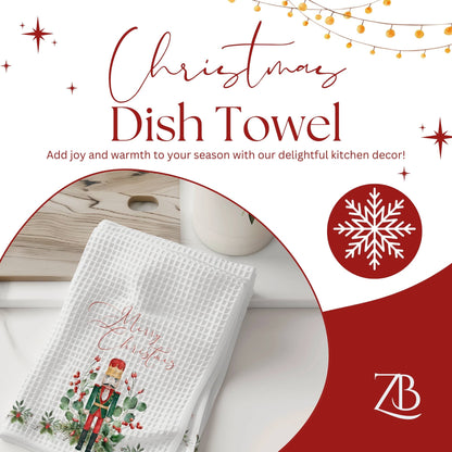 Nutcracker Cheer Dish Towels - ZumBuys