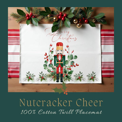 Nutcracker Cheer Placemat, 2pc - ZumBuys