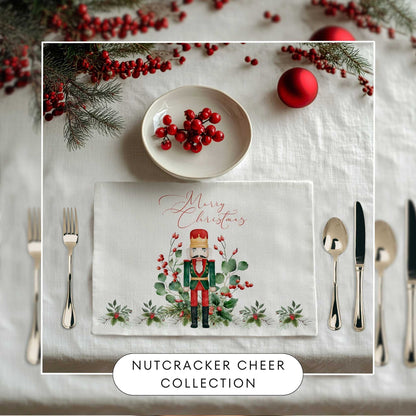 Nutcracker Cheer Placemat, 2pc - ZumBuys