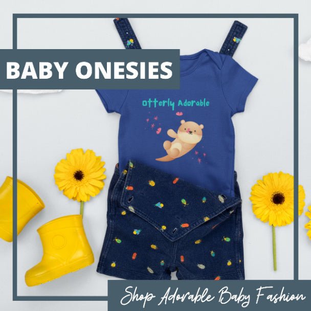 Otter Luv Infant Fine Jersey Bodysuit - ZumBuys