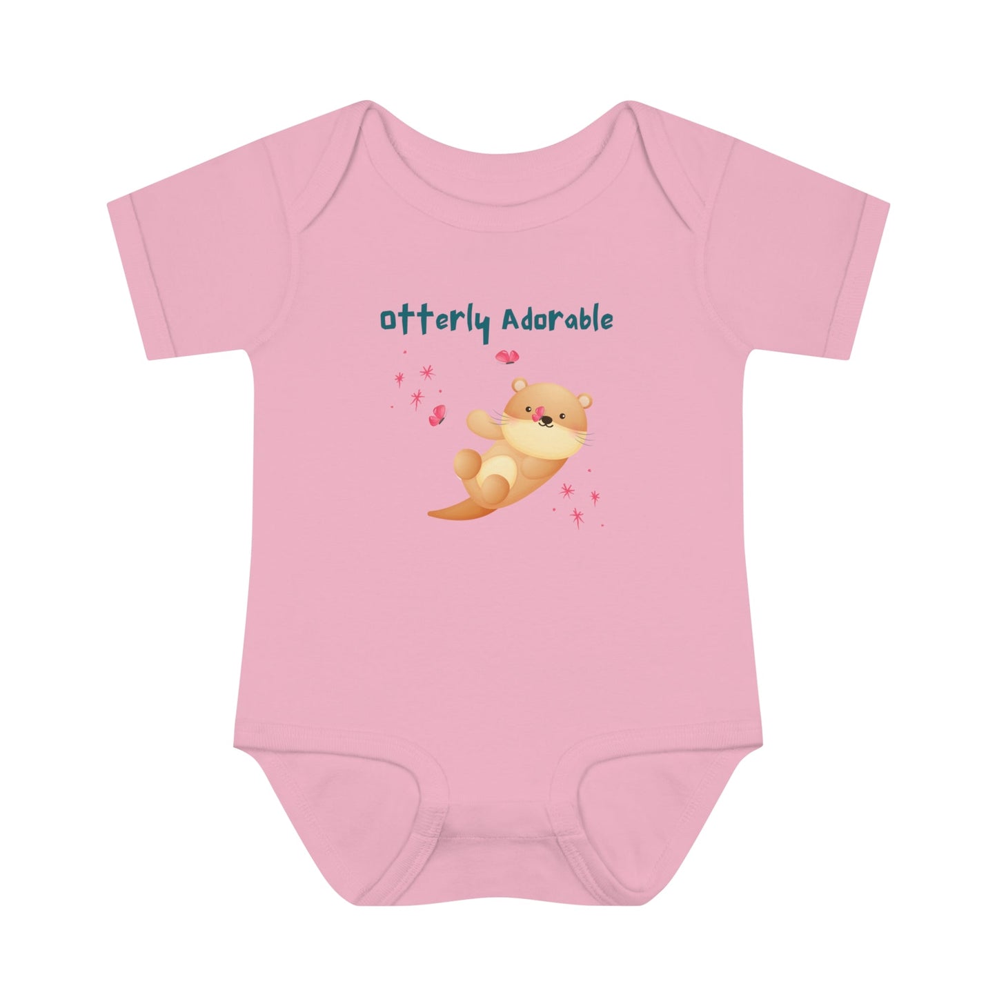 Otter Luv Infant Fine Jersey Bodysuit - ZumBuys