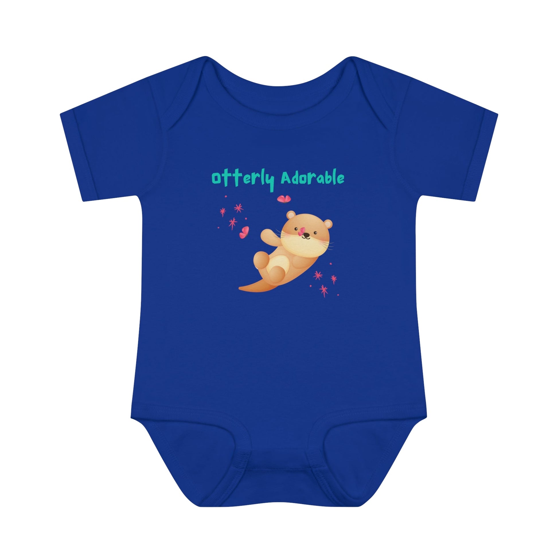 Otter Luv Infant Fine Jersey Bodysuit - ZumBuys