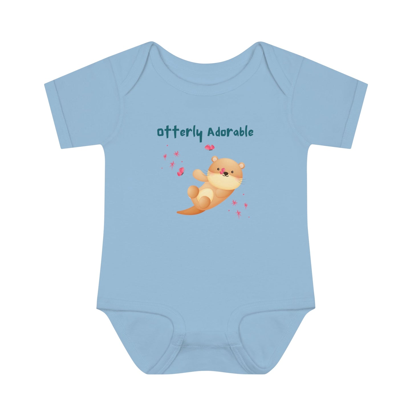 Otter Luv Infant Fine Jersey Bodysuit - ZumBuys