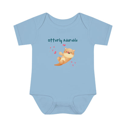 Otter Luv Infant Fine Jersey Bodysuit - ZumBuys