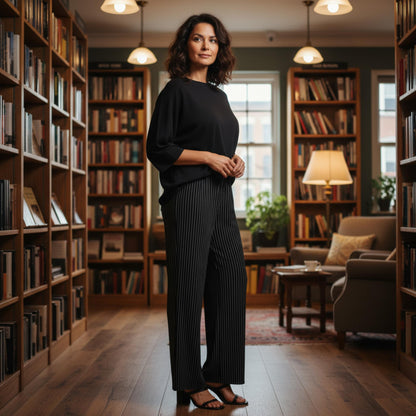 Ottoman flared pants - ZumBuys