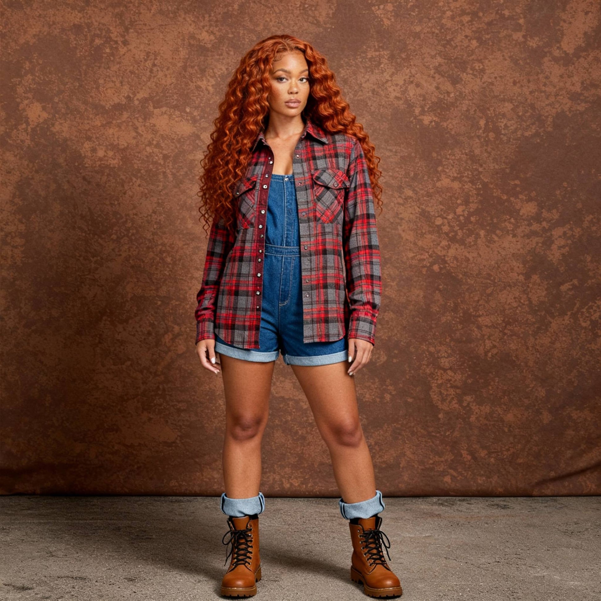 Oversized Plaid Flannel - ZumBuys