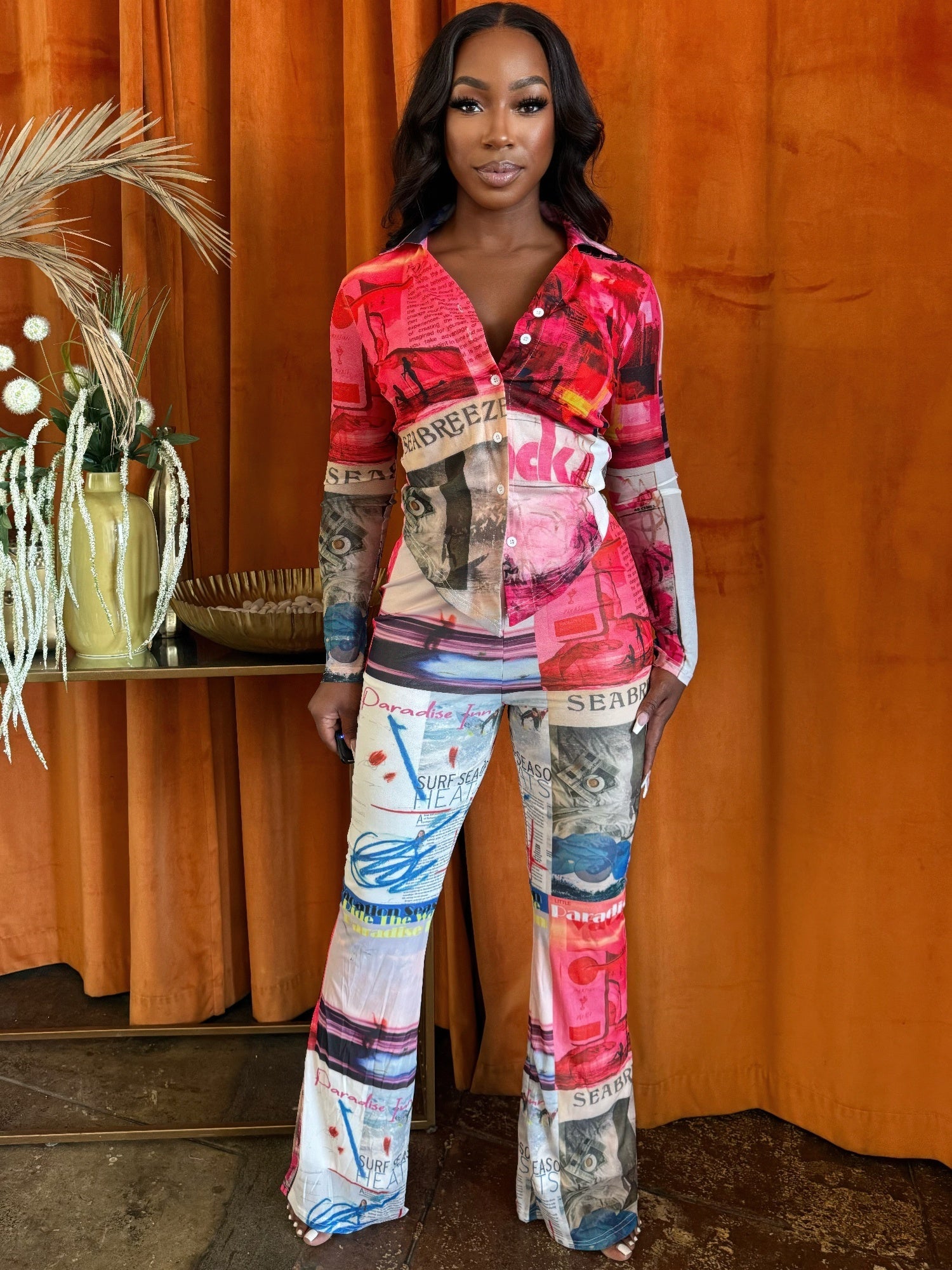 Paradise Inn Pants Set - ZumBuys