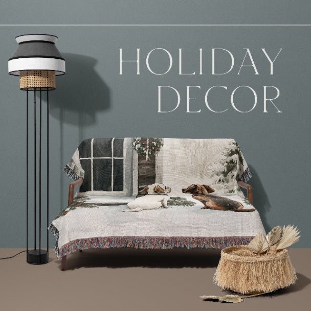 Paw - sitive Winter Friends Woven Blankets - ZumBuys