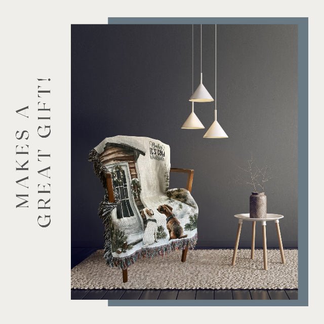 Paw - sitive Winter Friends Woven Blankets - ZumBuys