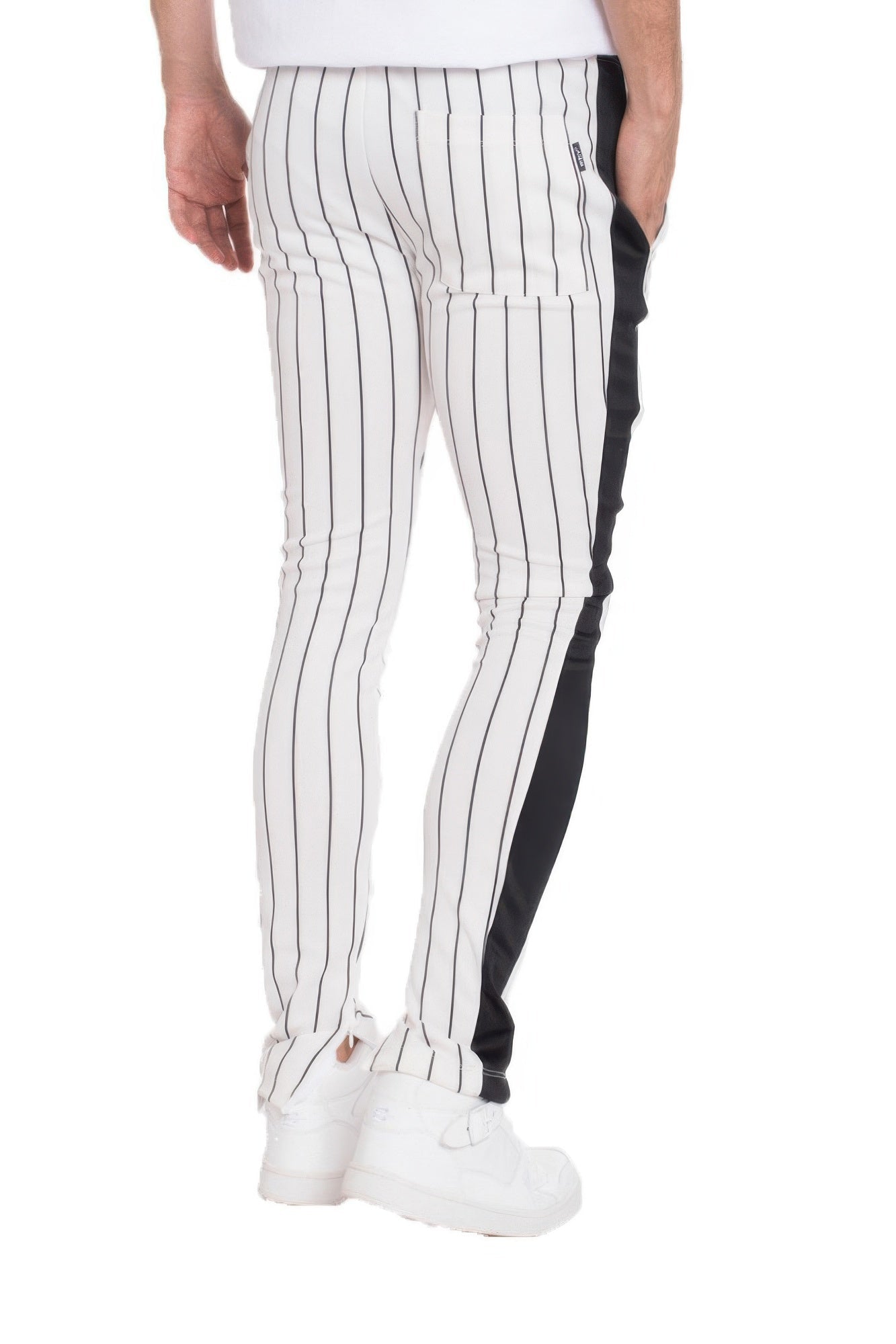 Pin Stripe Track Pants - ZumBuys
