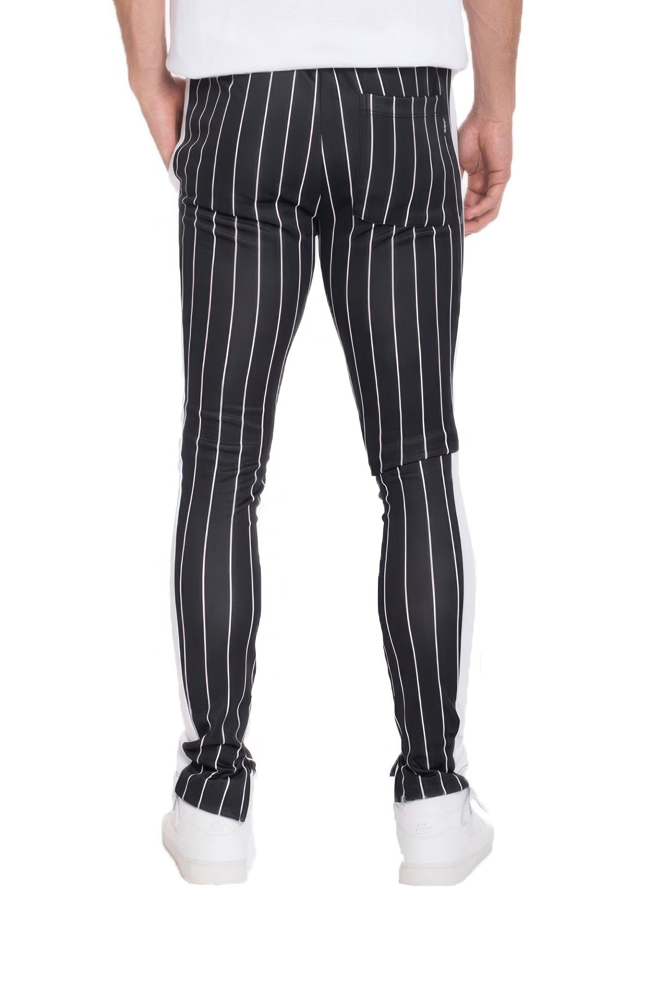 Pin Stripe Track Pants - ZumBuys