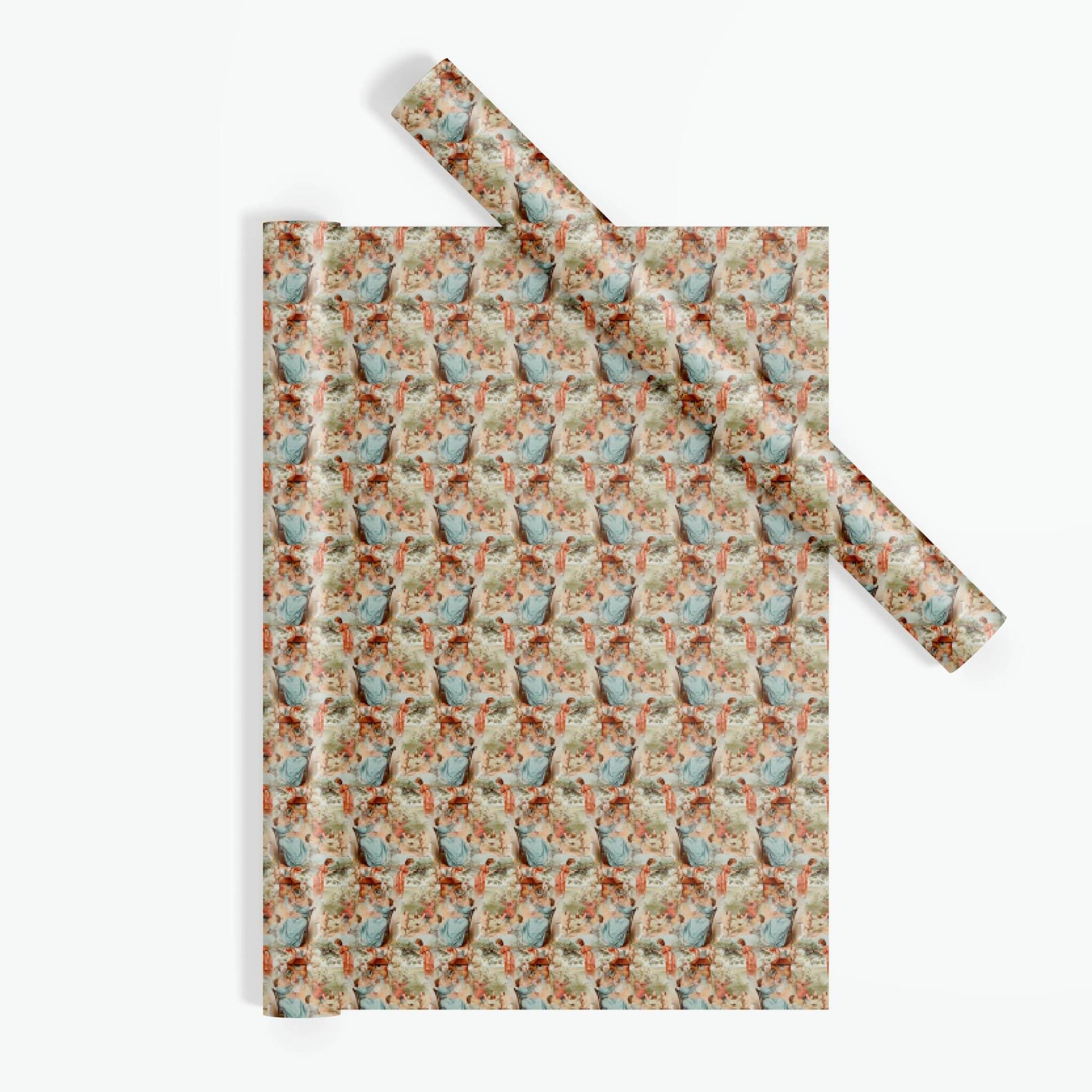 Playful Pathways Wrapping Paper - ZumBuys