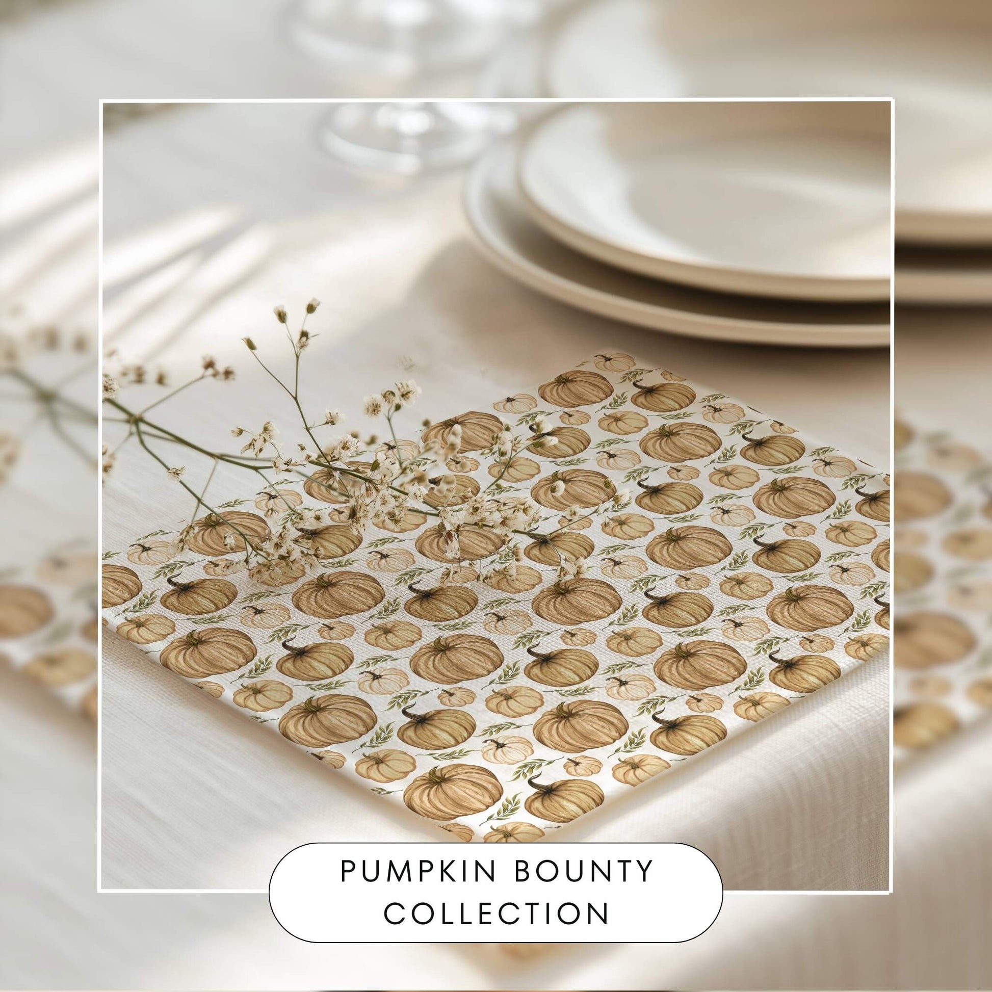 Pumpkin Bounty Placemat, 2pc - ZumBuys