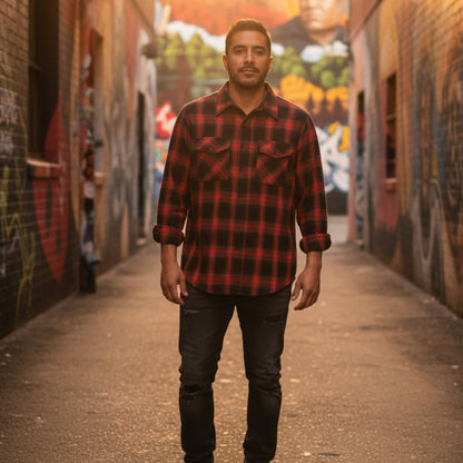 Quilted Padded Flannel - ZumBuys