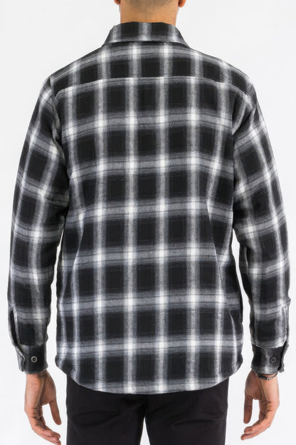 Quilted Padded Flannel - ZumBuys