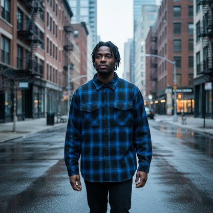 Quilted Padded Flannel - ZumBuys