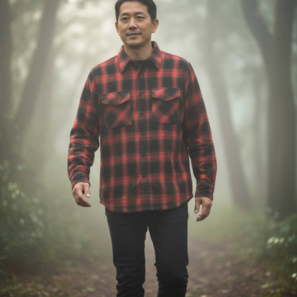 Quilted Padded Flannel - ZumBuys