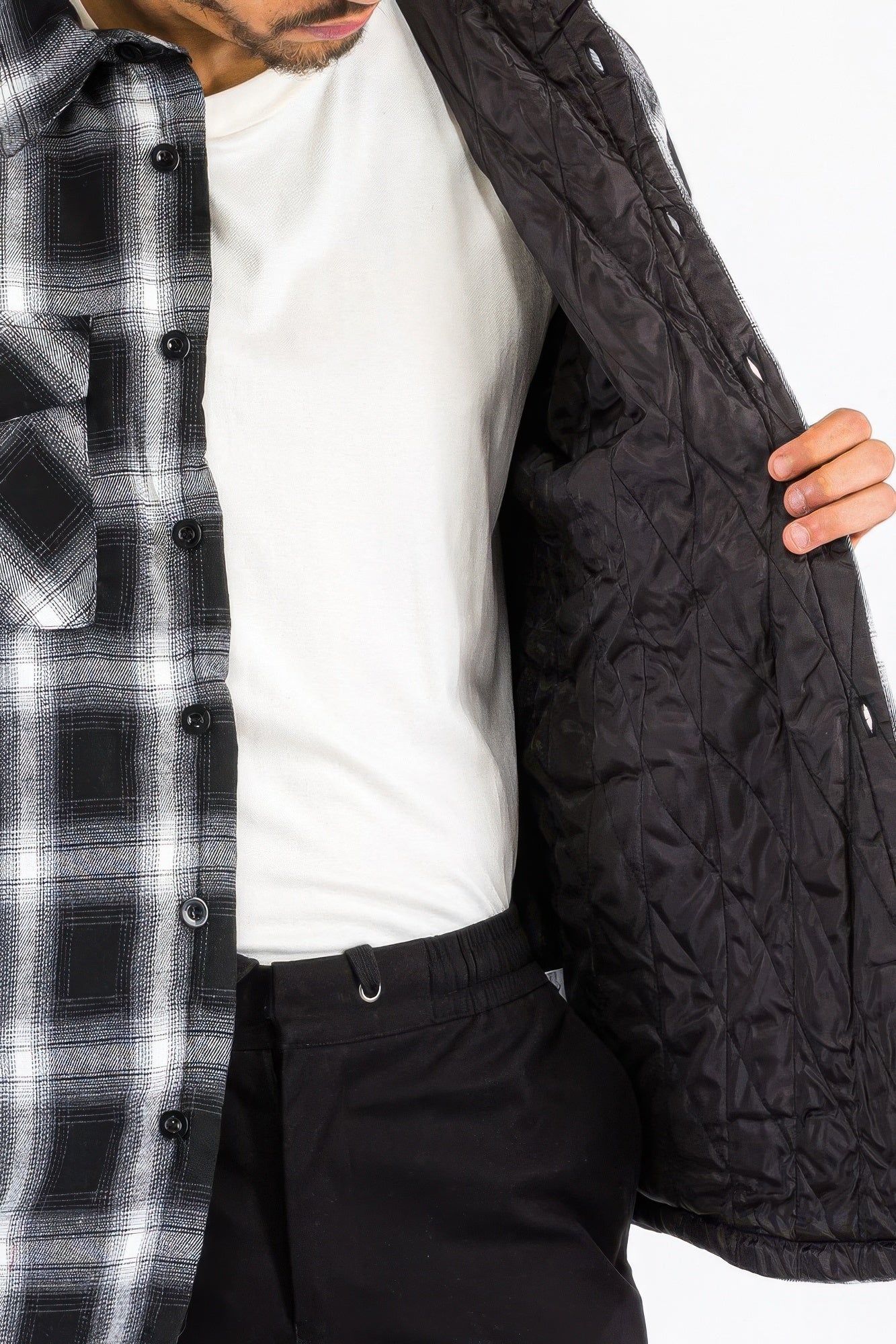 Quilted Padded Flannel - ZumBuys